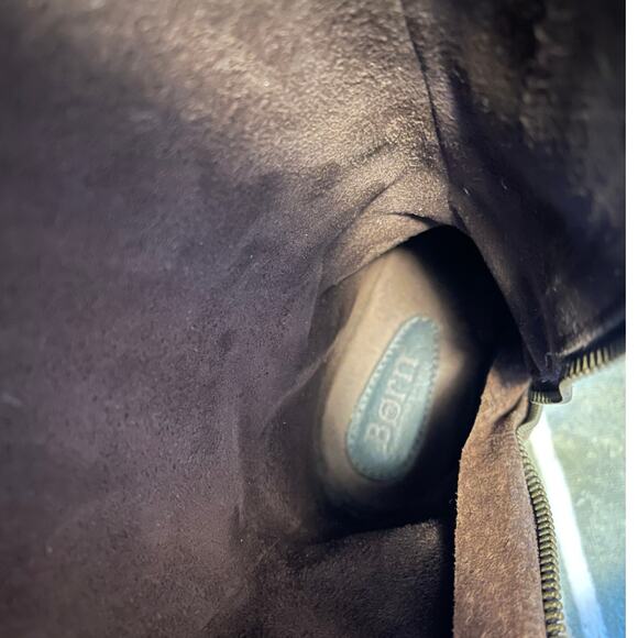 Born Womans 9 Moana Heavy Leather Western Riding Boots Motorcycle Buckle Brown - Picture 10 of 11